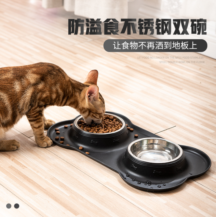 不锈钢双碗 详情图4