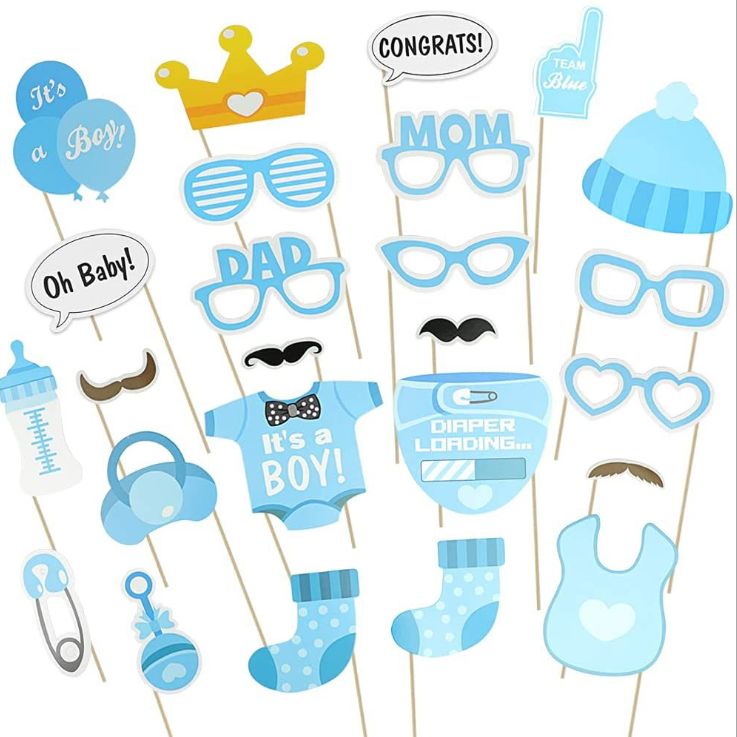 25-piece boy girl boy or girl DAY photo props