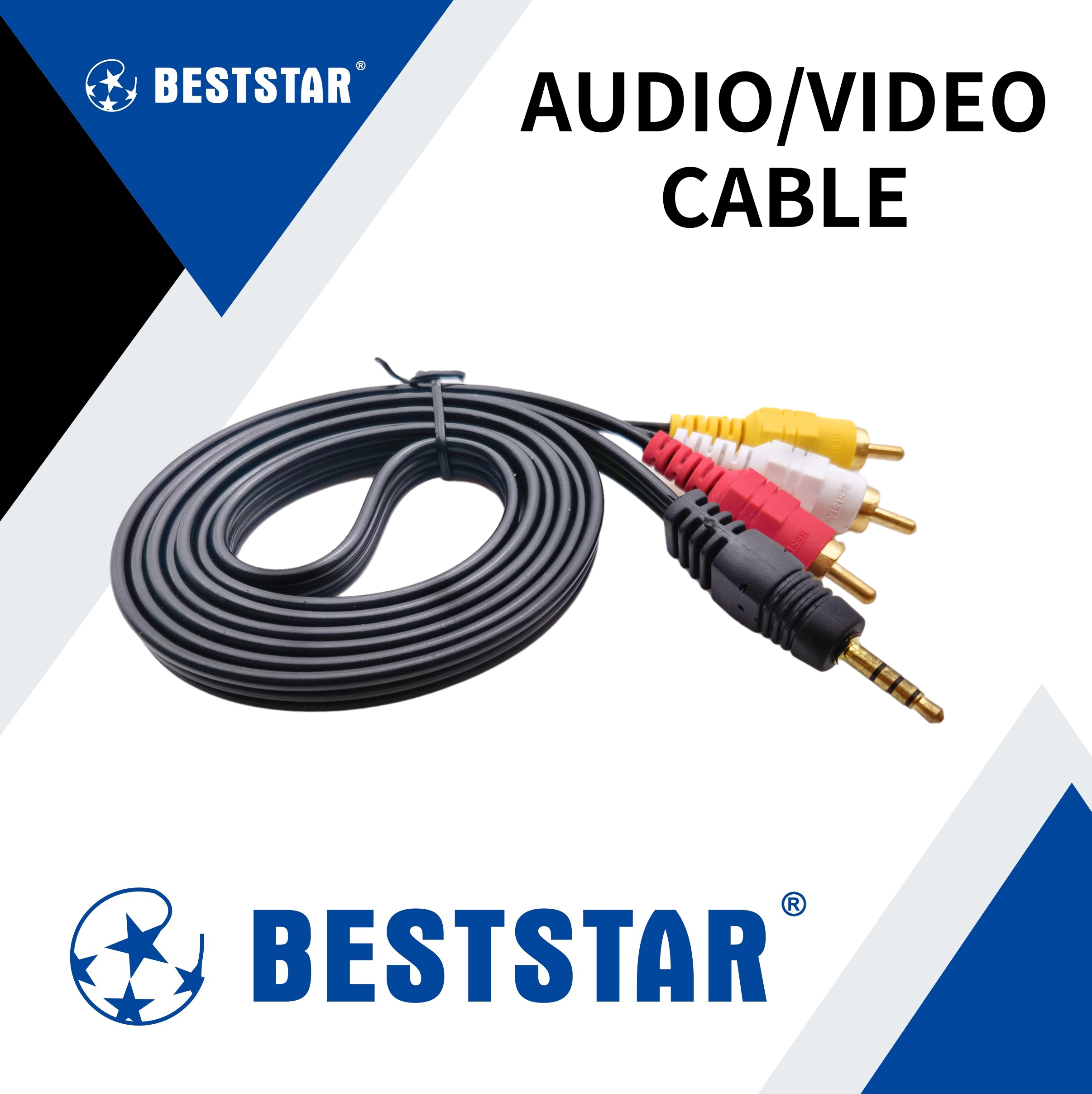 3.5-3r音频线黑色去，av线，1.5m