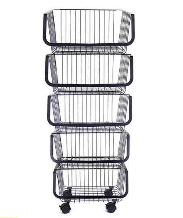 Z003 Three-layer storage basket/rack/storage basket detail image 4
