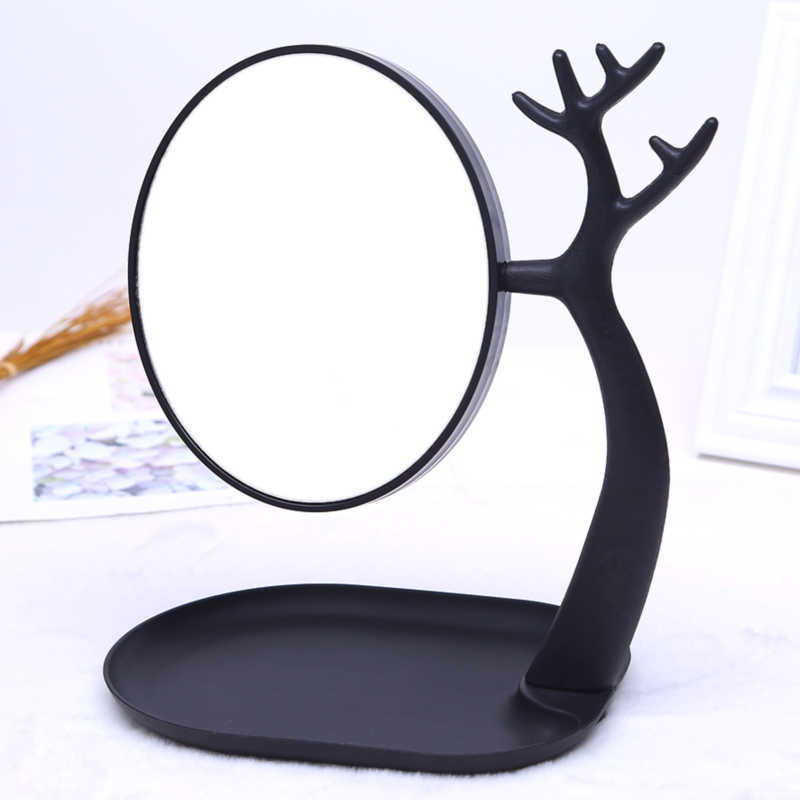 椭圆 树枝形可挂双面镜 可旋转日用百货化妆镜厂家直销化妆镜子化妆镜子详情图1