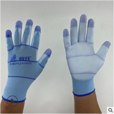 #699 Dengsheng 13-needle Nylon Reinforced Finger silicon-free PU