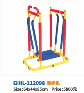 健身器材户外小区训练器材漫步机儿童健身器材家用室内脚踏车锻炼运动跑步机幼儿园感统训练详情图3