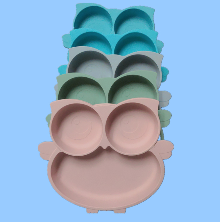 Food-grade silicone dinner plates detail image 4