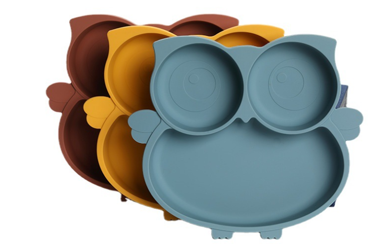 Food-grade silicone dinner plates detail image 1