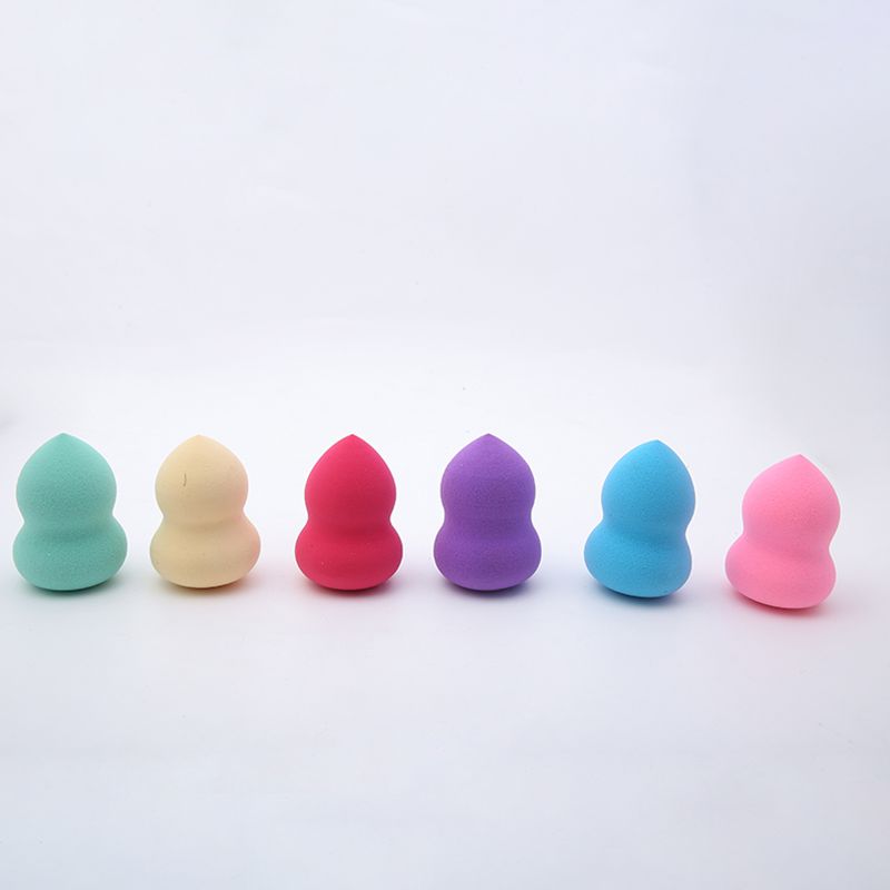 Gourd powder puff, makeup sponge, dry and wet dual-purpose beauty egg cushion, makeup cotton, makeup tool storage box Item Picture