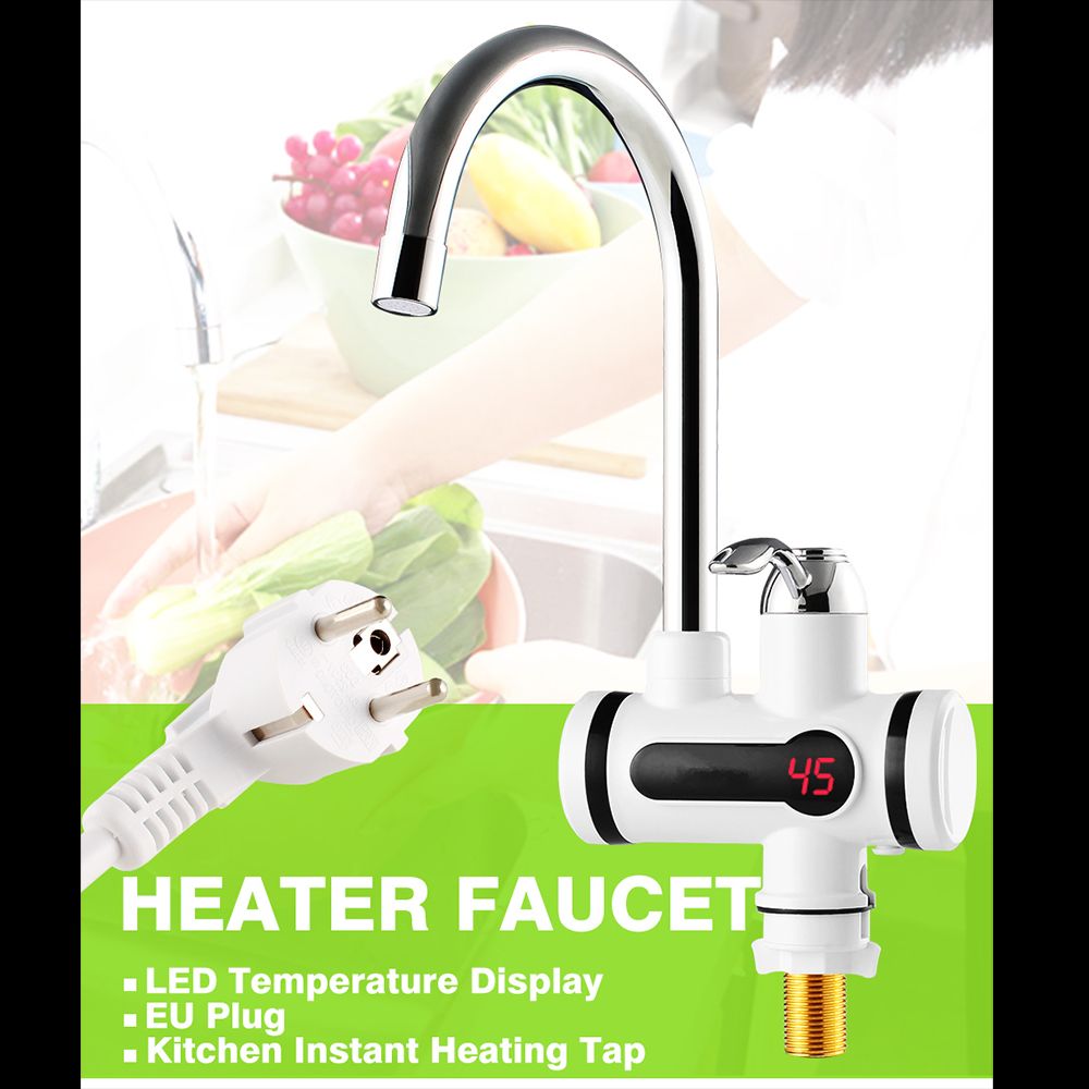 3000W电热水龙头速热即热式加热厨宝自来水过热电热水器家用淋浴