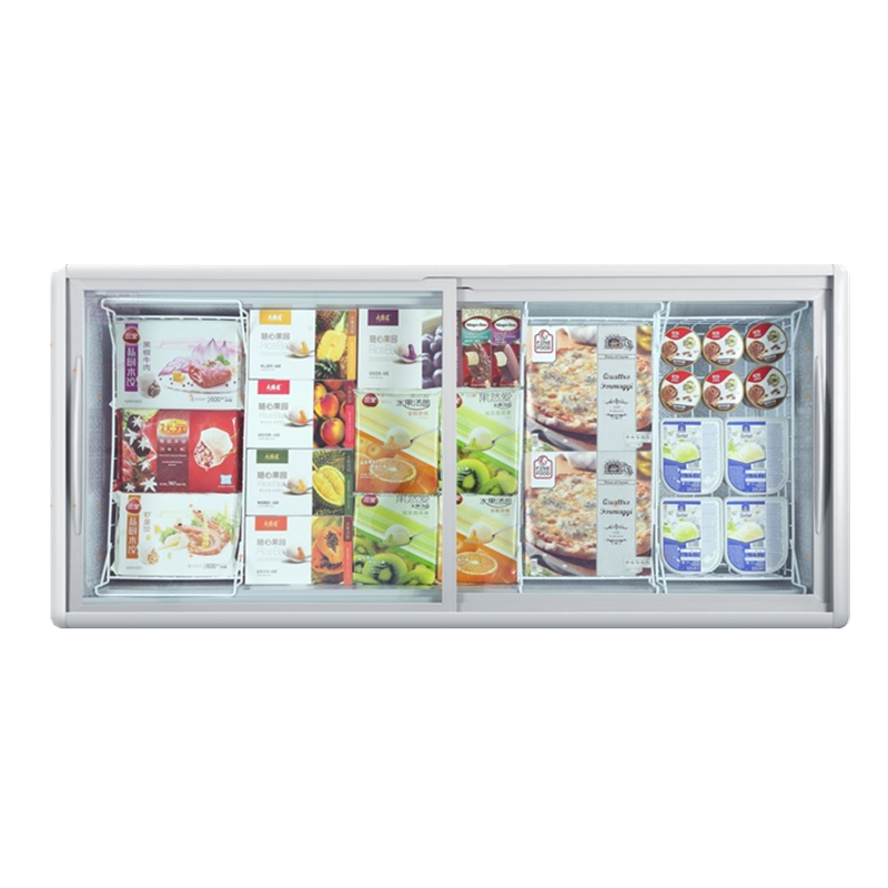 Haier/ Haier SC/SD-568CX horizontal commercial large freezer freezer freezer display cabinet pic 4