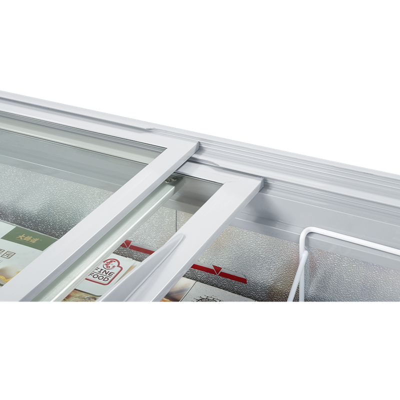 Haier/ Haier SC/SD-728CX horizontal frozen glass door display cabinet, freezer, large-capacity quick-freezing freezer pic 2