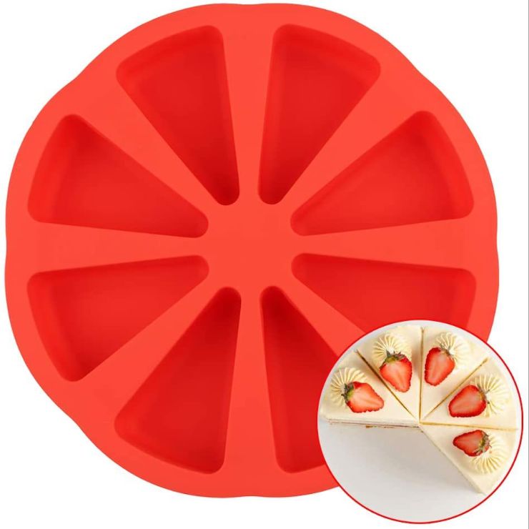 Silicone cake mould