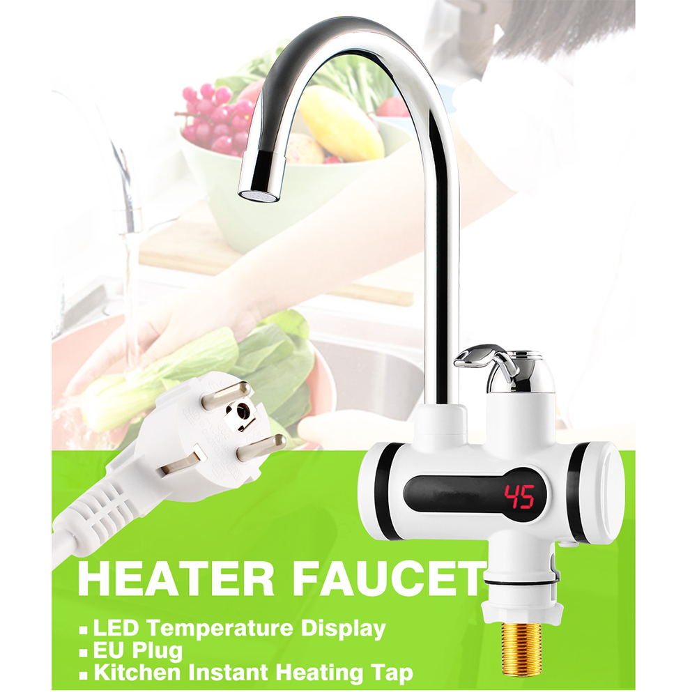 Electric water faucet, instant heating, quick heating through tap water, kitchen treasure, instant heating, household electric water heater detail image 2