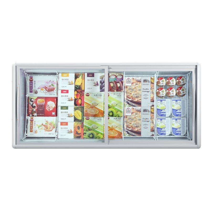 Haier/ Haier SC/SD-568CX horizontal commercial large freezer freezer freezer display cabinet Application Scenario