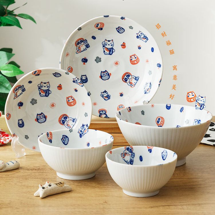 浙里 日本进口 猫咪系列儿童餐具细节图