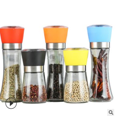 Kitchen seasoning supplies Manual pepper ceramic core Creative pepper grinder