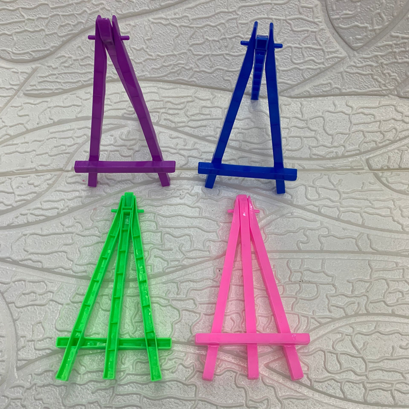 三角架 紫色 粉色 蓝色 绿色  塑料小三角架 支架 产品小支架详情4
