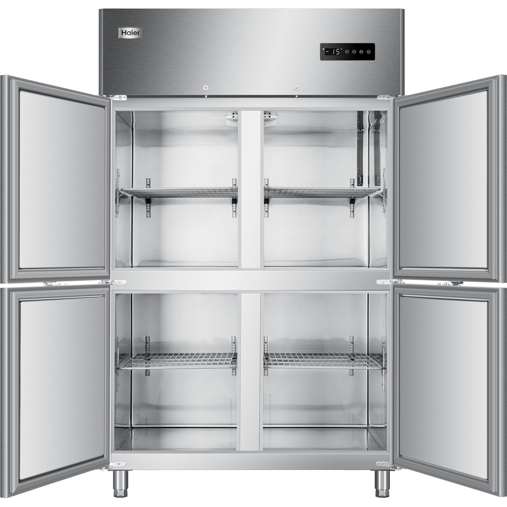 Haier/ Haier SLA-1000D4 Commercial kitchen refrigerator with air circulation Standing four-door project model pic 4