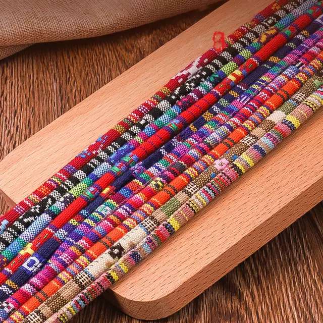 The rose Angel colorful woven thread mask chain, eyeglass pendant chain is trendy and fashionable pic 2