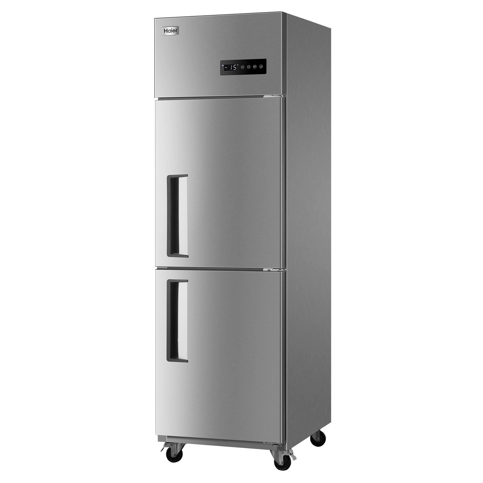 Haier/ Haier SLB-450D2 commercial kitchen refrigerator with air circulation, vertical kitchen refrigerator, stainless steel freezer pic 5