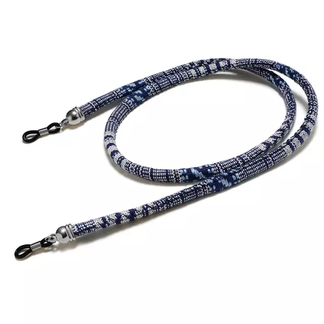 The rose Angel colorful woven thread mask chain, eyeglass pendant chain is trendy and fashionable Item Picture