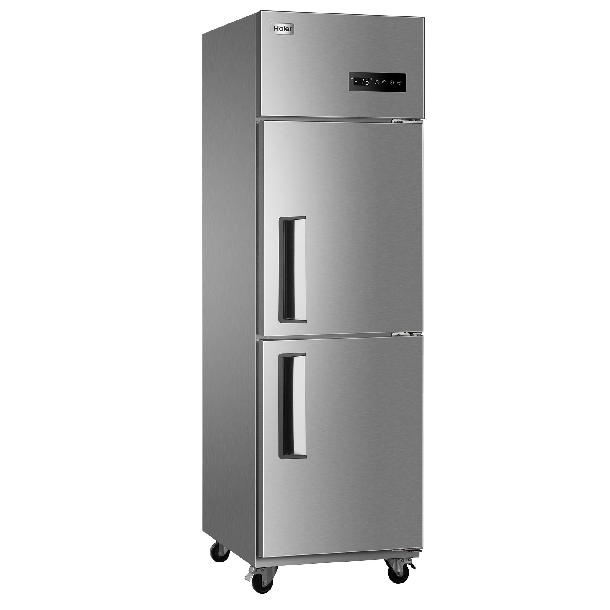 Haier/ Haier SLB-450D2 commercial kitchen refrigerator with air circulation, vertical kitchen refrigerator, stainless steel freezer details Picture