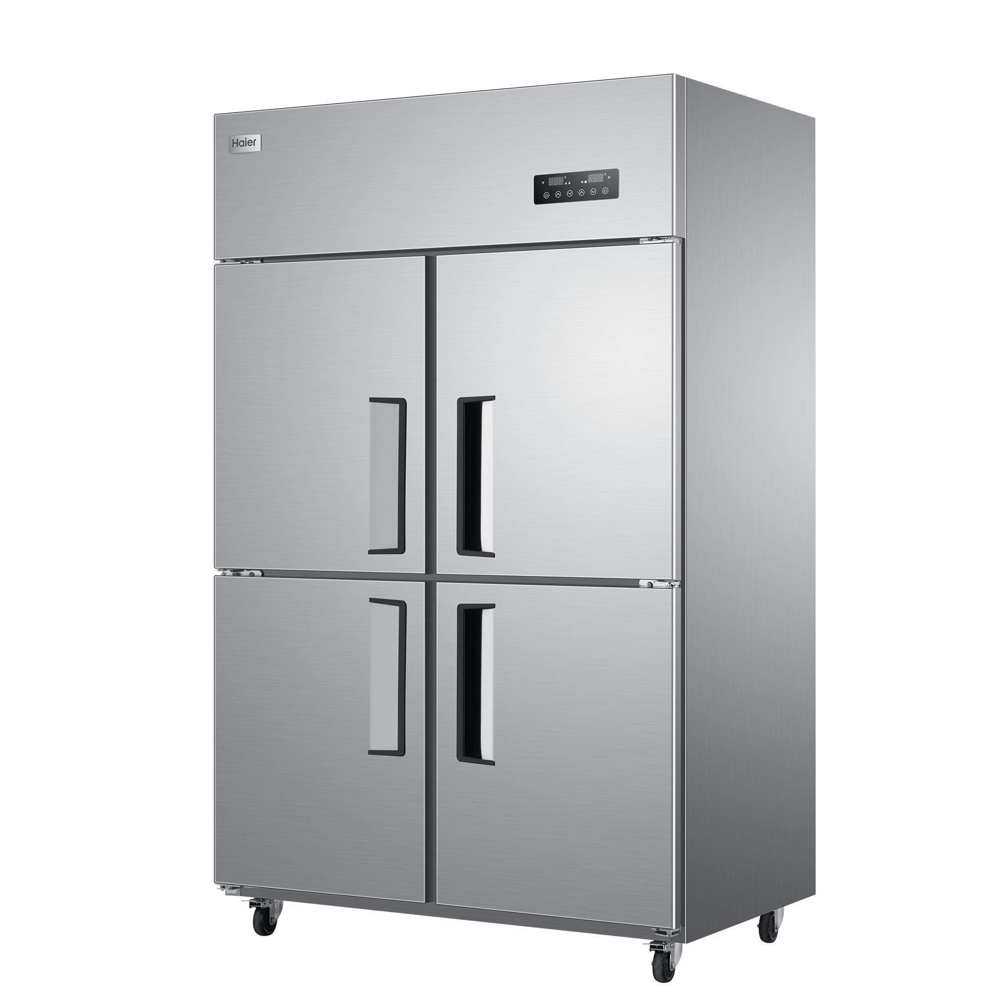 Haier/海尔 SLB-1020D4 风循环商用厨房冰箱 立式厨房冰箱 不锈钢冷柜详情2