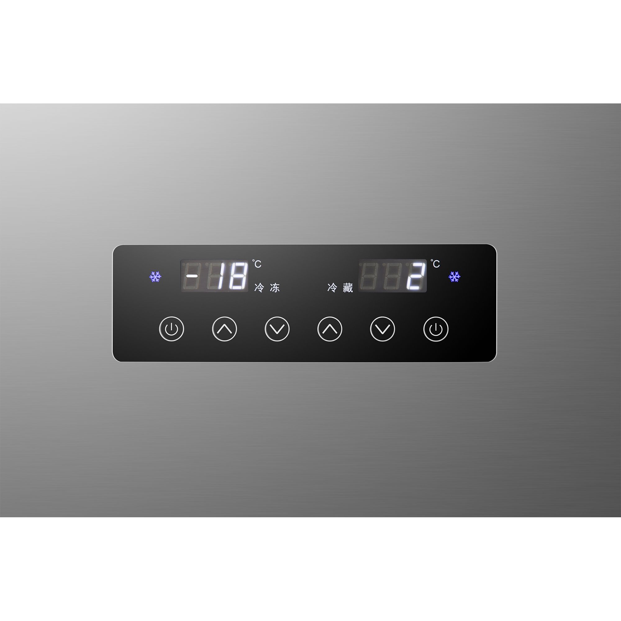 Haier/ Haier SLB-980C2D2 commercial kitchen refrigerator with air circulation, vertical kitchen refrigerator, stainless steel freezer Item Picture