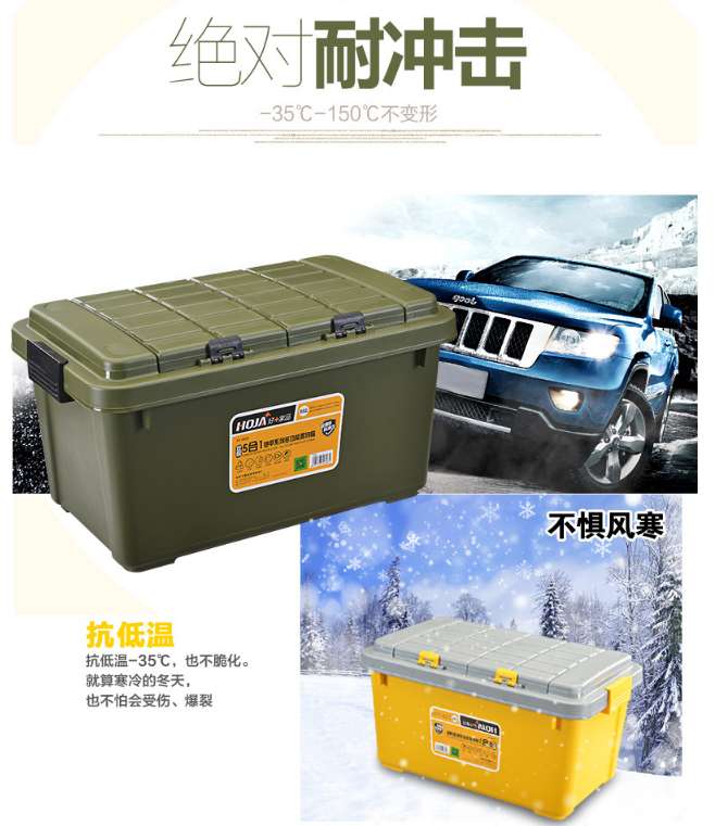 Car backup storage box Specification drawing