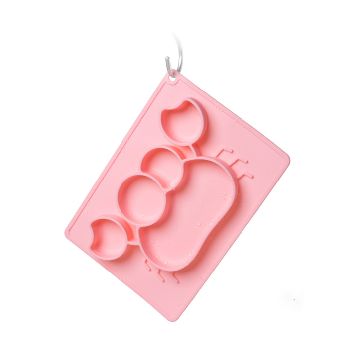 Children's silicone dinner plates detail image 1