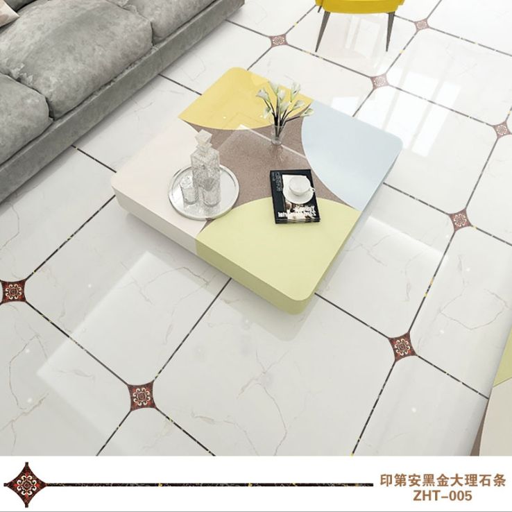 Waterproof self-adhesive floor sticker