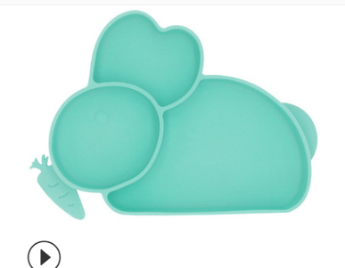 Silicone baby dinner plates detail image 1