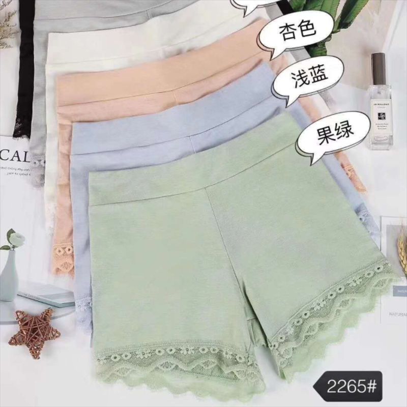 New Lace Lace Sweet Safety Pants Women's Leggings All Cotton Comfort Shorts