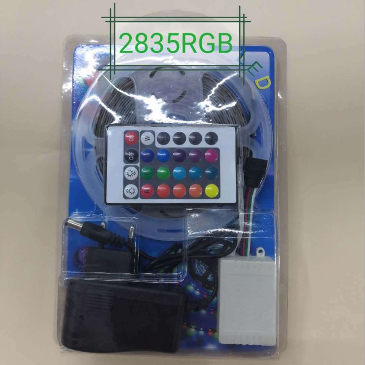 2835RGB set, 5-meter low-voltage 12V color light strip