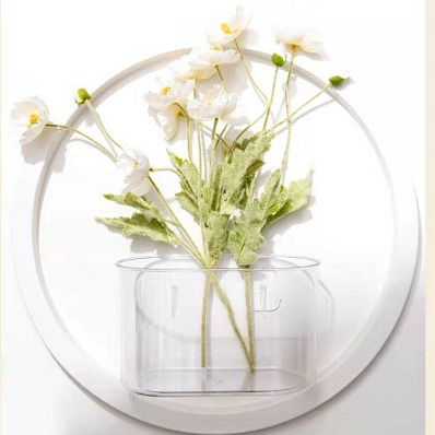 Transparent multifunctional trash can