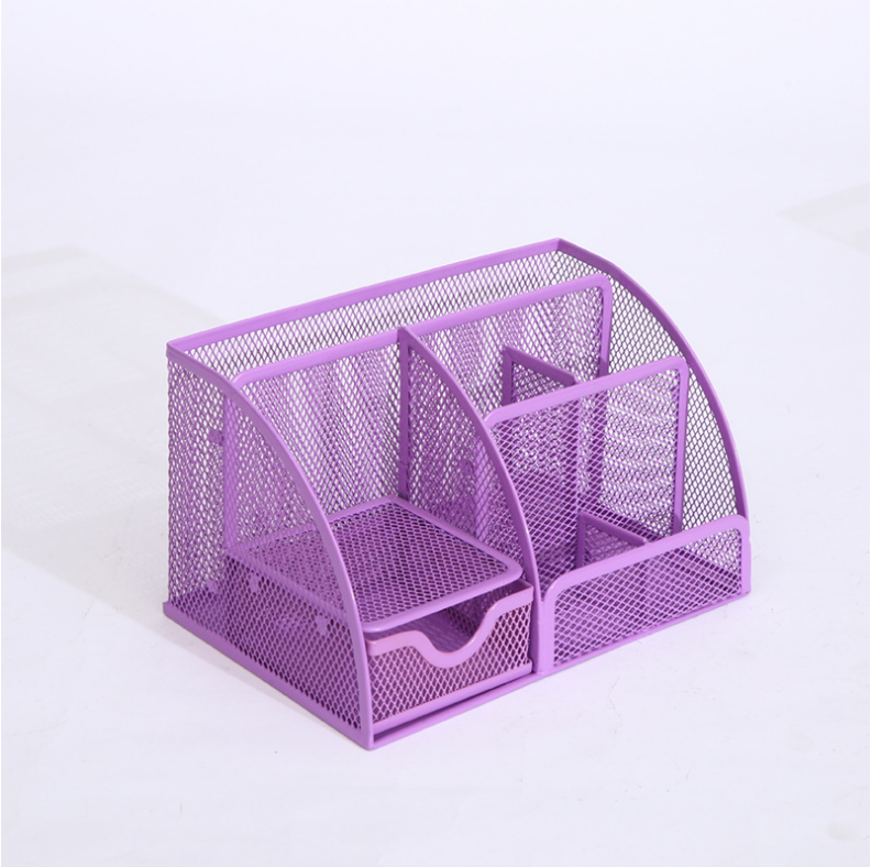 办公收纳笔筒彩色多用途收纳盒创意新款桌面收纳组合详情图3