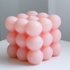    网红魔方香薰蜡烛