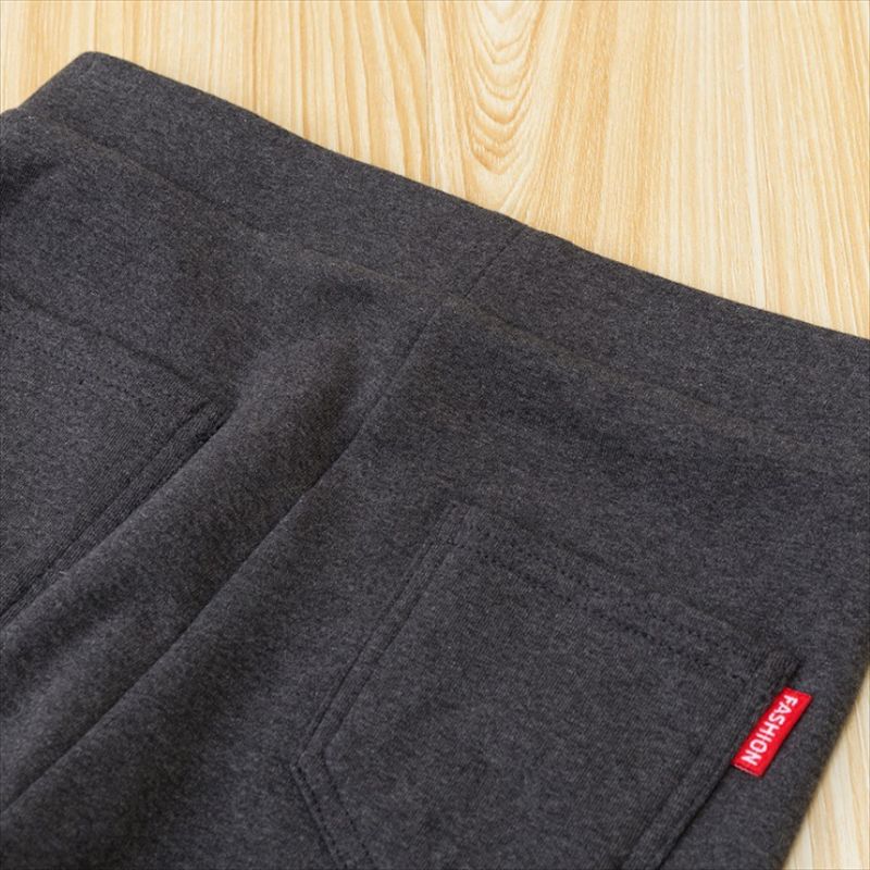 Grey summer thin sportswear pants for women, Daisy drawstring loose tight-fitting straight leg 9-inch casual wide-leg pants 44