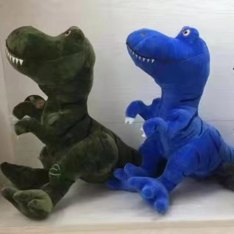 Plush pillow cartoon series toys, Baohua Toys Store 0774, lazy person's plush pillow, pillow decoration, plush doll factory direct sales, dinosaur detail image 1