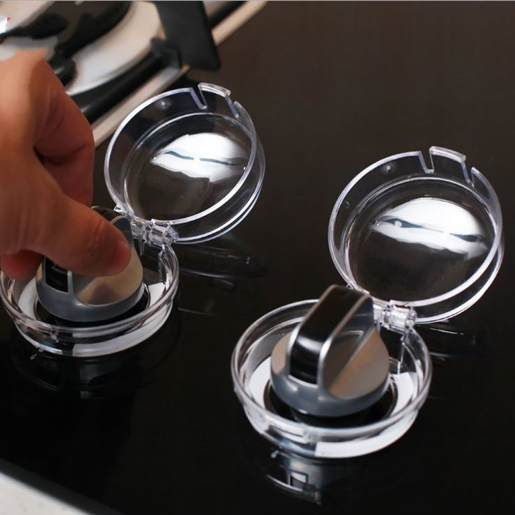Gas knob switch protective cover