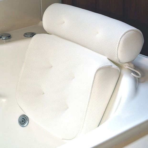 3D mesh suction cup pillow
