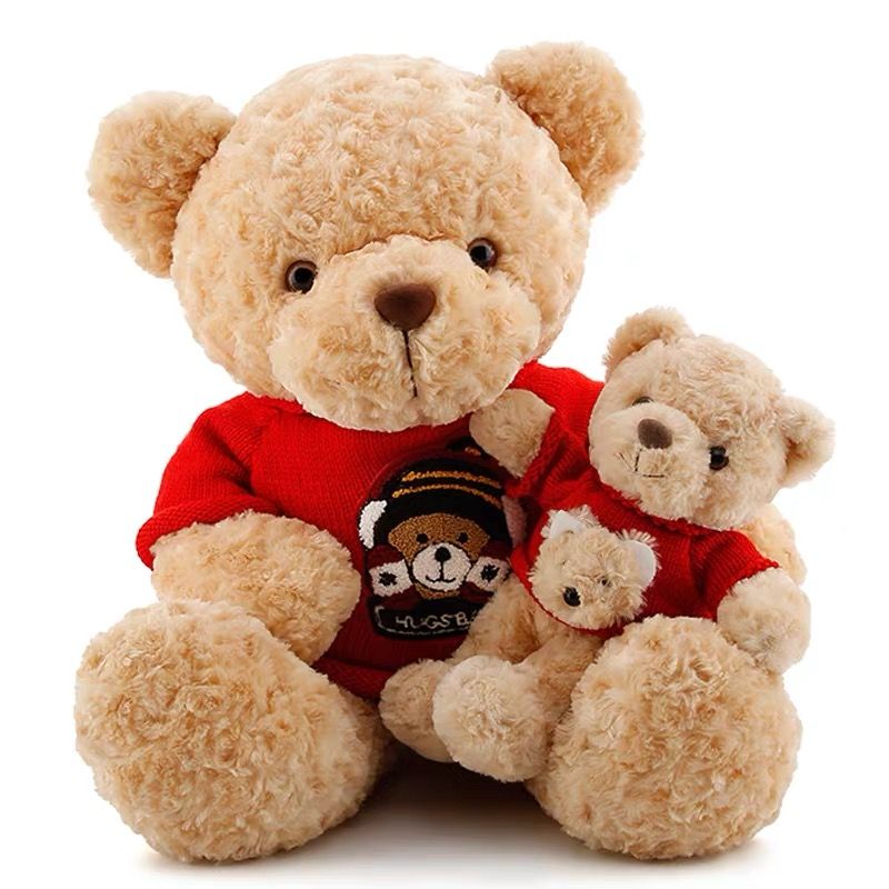 Cartoon doll Plush doll Bear doll large cuddle doll girl doll Birthday gift Teddy 0774 Love love