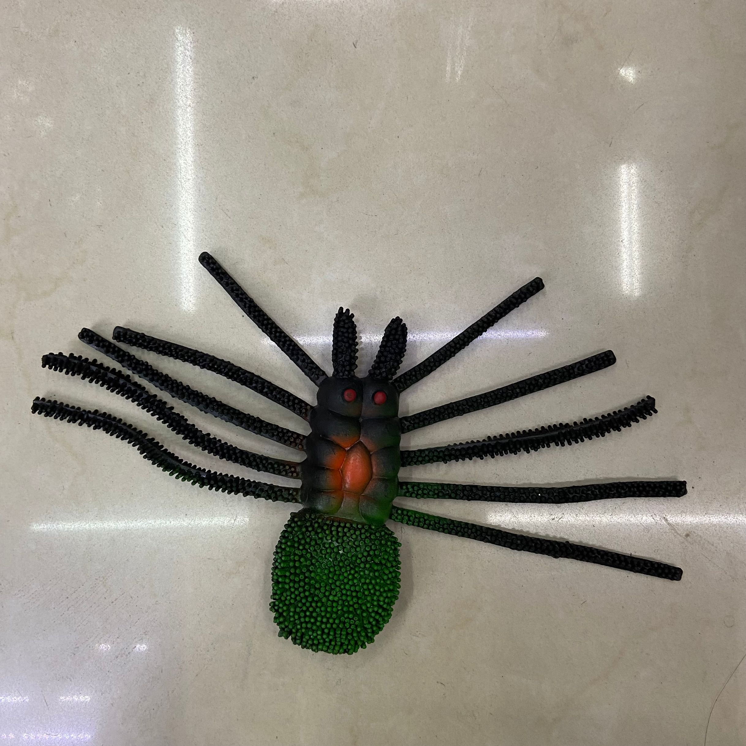 仿真手捏BB叫蜘蛛玩具A仿真玩具（蜘蛛）  仿真动物  仿真蜘蛛 欧胤玩具PVC 14图