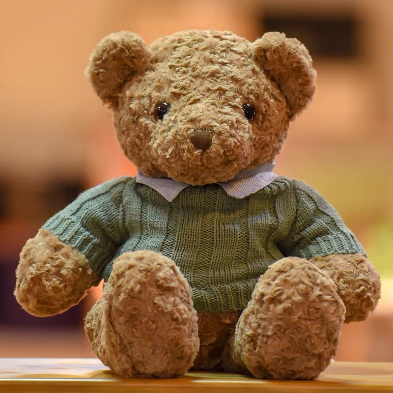 Doll, plush toy doll, bear doll, large hug bear, girl doll, birthday gift, sweater, teddy 0774 detail image 1
