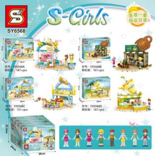 Particle Intelligence Building Enlightenment Building Block Toy 6568 Specification image