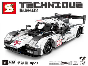 Particle Intelligence Building Enlightenment Building Block Toy 8312 Application Scenario