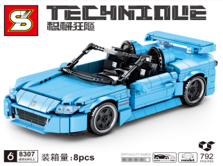 Particle Intelligence Building Enlightenment Building Block Toy 8307 Specification image