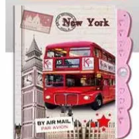 Primary school password notebook Girl heart lock diary Password lock notebook Cute cartoon notebook -45