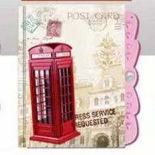 Primary school password notebook Girl heart lock diary Password lock notebook cute cartoon notebook -44
