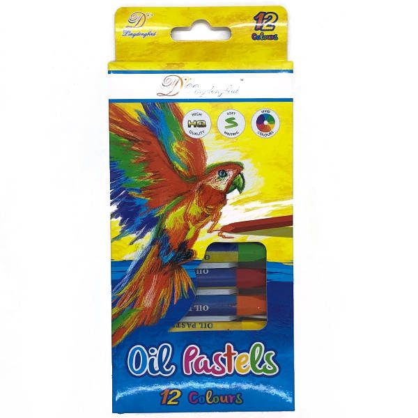12Pcs 7.5Cm Oil Painting Stick [English Packaging] Xa62330