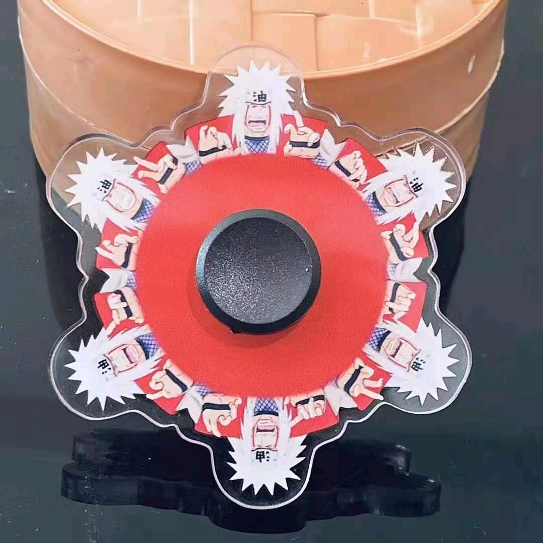 新动态指尖陀螺3D幻影奔跑动态陀螺地摊儿童益智玩具减压陀螺跨境1