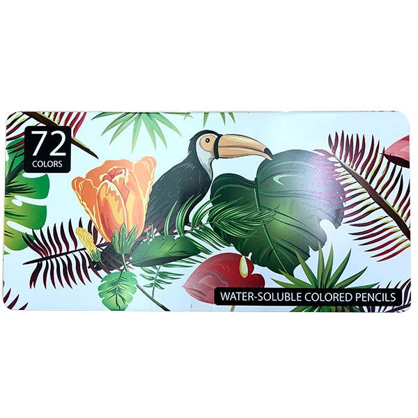 72Pcs 17.5Cm Water Soluble Color Lead [English Packaging] Xa62314